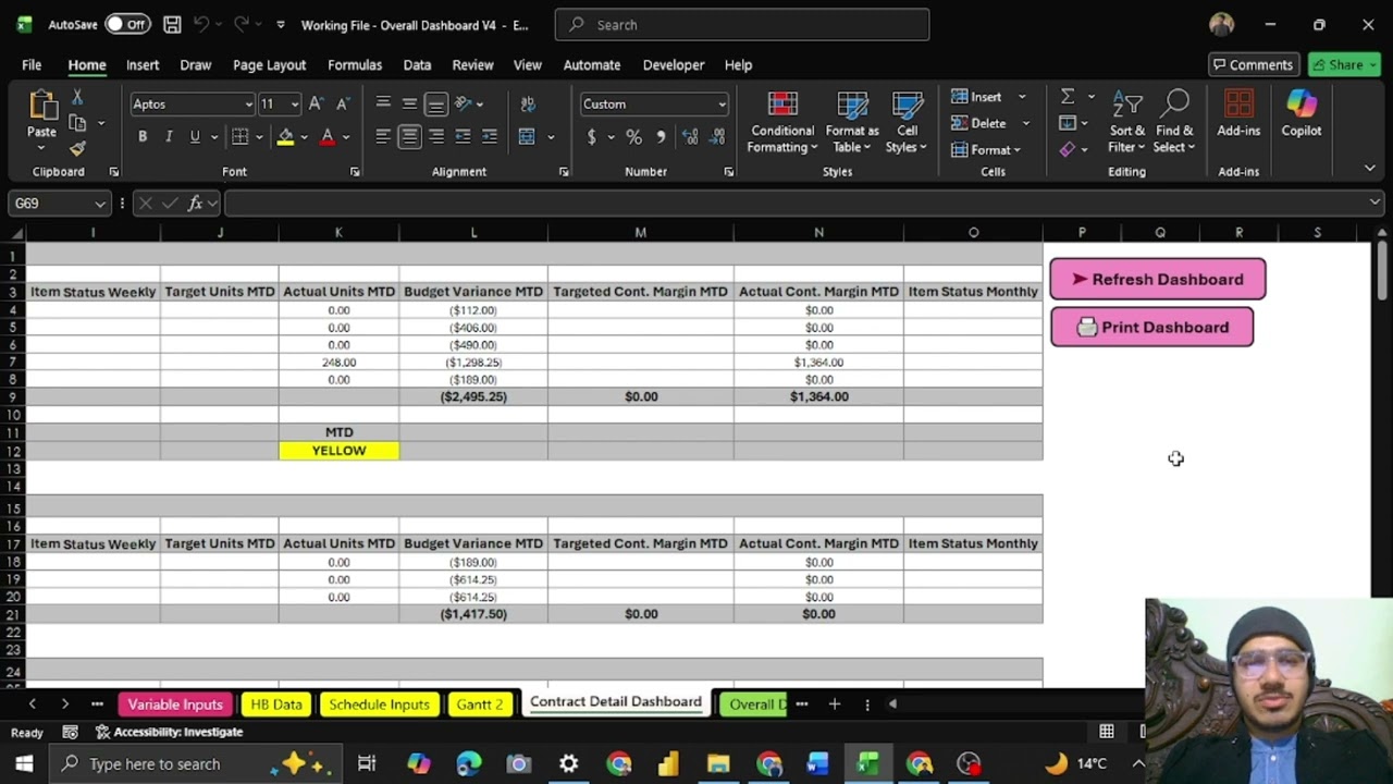 Excel Workbook Overhaul for 3 Businesses | Automation Case Study