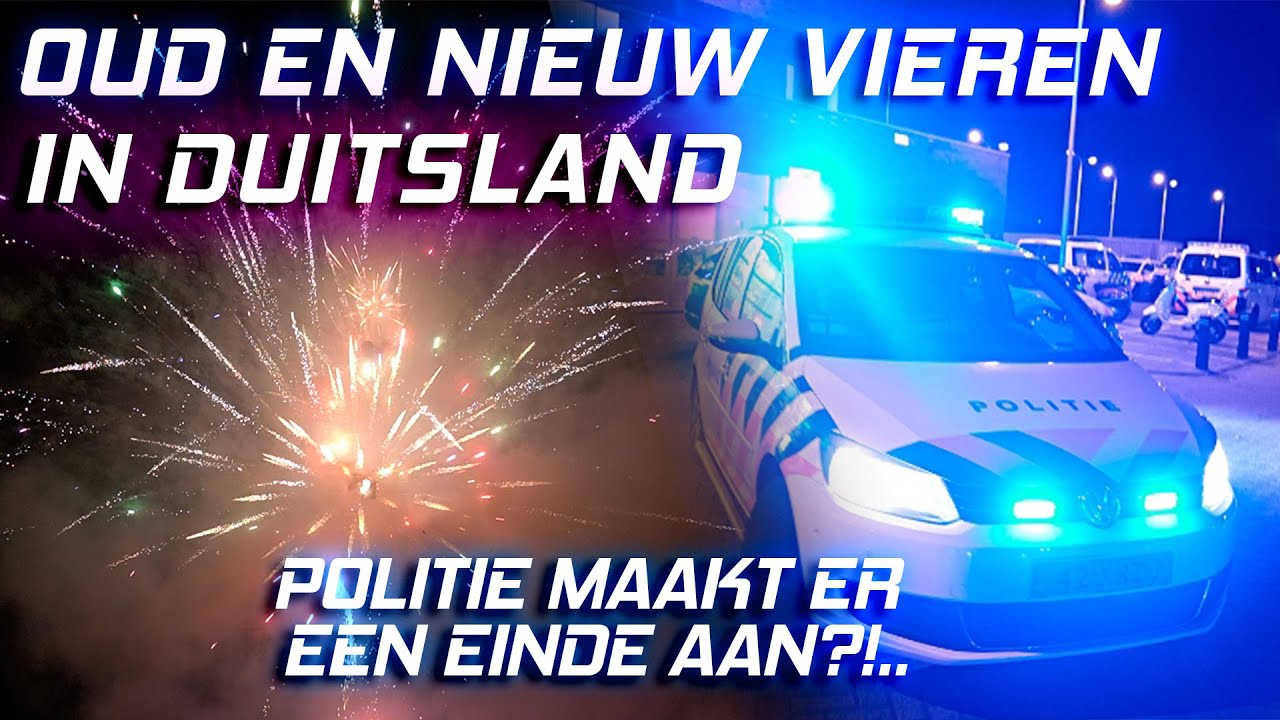 12 UUR VUURWERKSHOW MIDDEN IN DE SNEEUW IN DUITSLAND!!!!