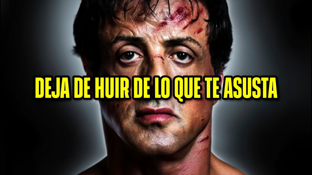 😨 Deja de Huir del Miedo — Enfréntalo o Vive Preso Para Siempre | Rocky Balboa Motivacion