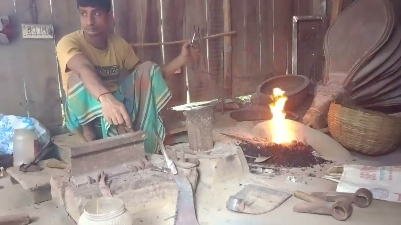 [ Blacksmith on Village ] [ গ্রাম বাংলার কামারশালা ]