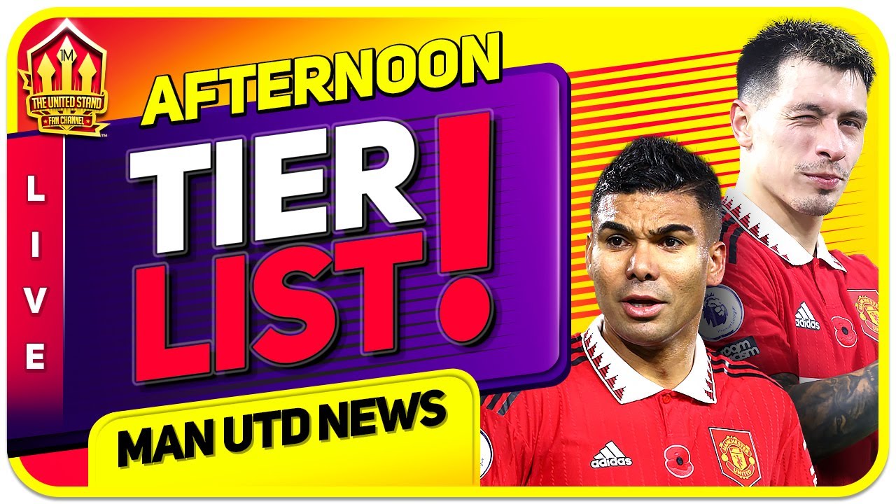 Ten Hag Transfer Tier List! Man Utd News