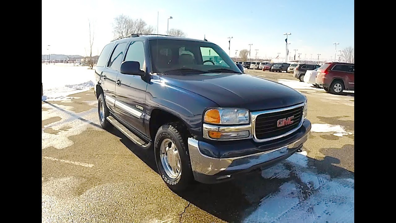2002 GMC Yukon SLT 4X4|17787B