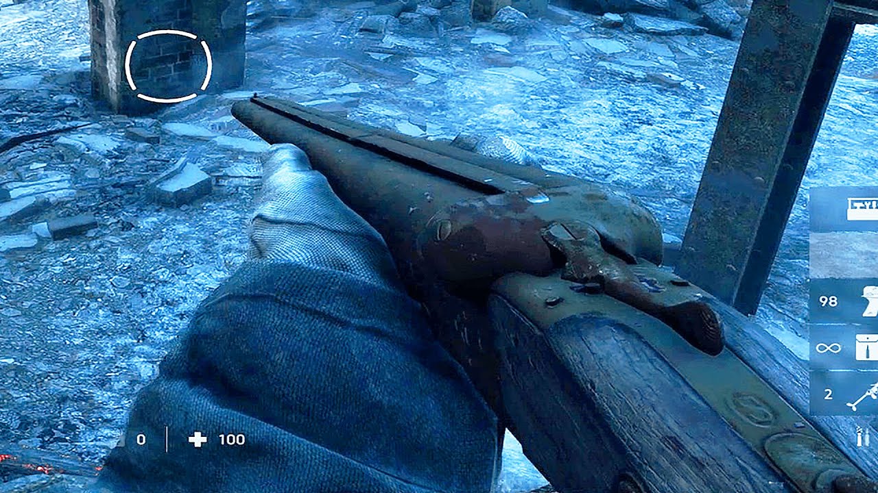 Battlefield 5: M30 Drilling Shotgun - 47 Kills Breakthrough Attacking