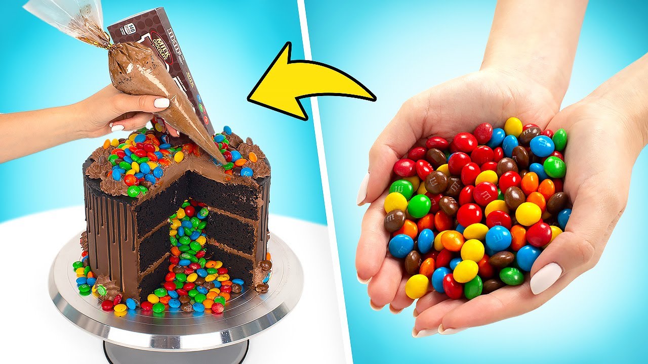 Cozinhando um Bolo Maravilhoso com M&Ms