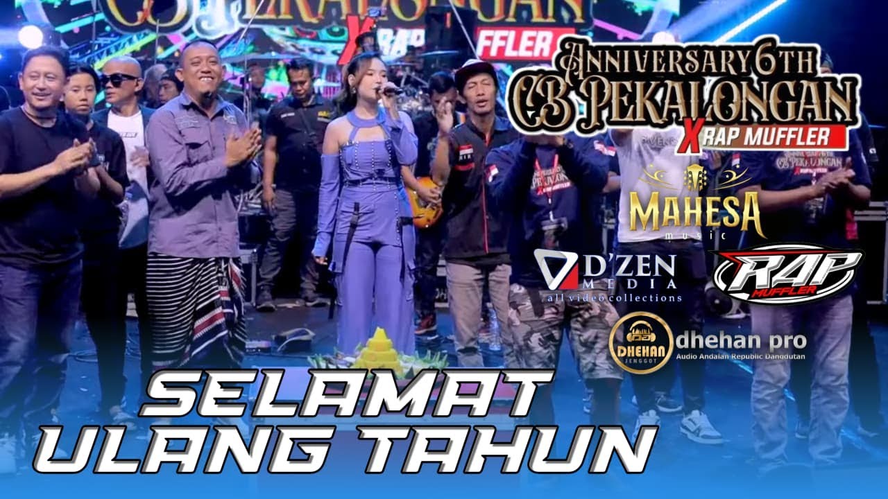 ANNIVERSARY 6TH CB PEKALONGAN X RAP MUFFLER | CEREMONIAL POTONG TUMPENG | MAHESA MUSIC LIVE