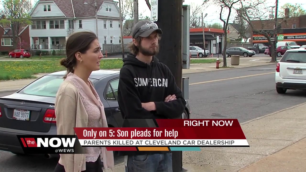 Son of couple killed at Cleveland car dealership: 'We need to find who did it'