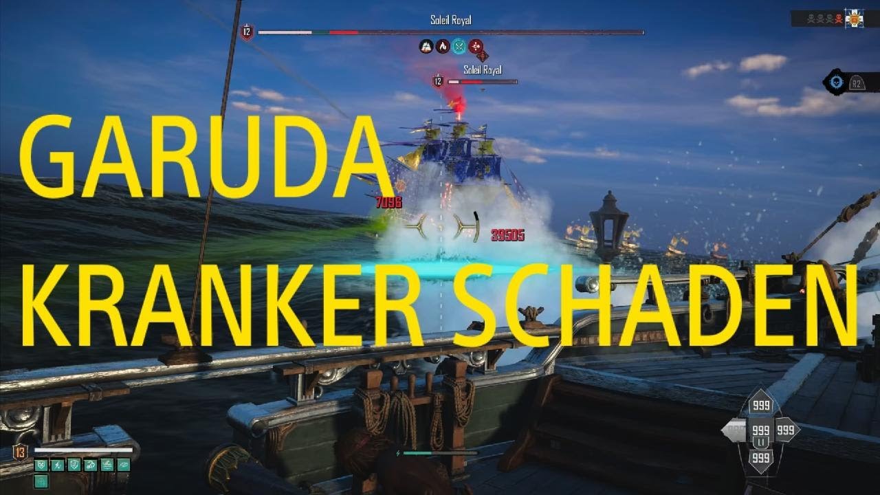 SKULL AND BONES Garuda die Waffe, 3 Bosse in 8 min einfach crazy Ship)))