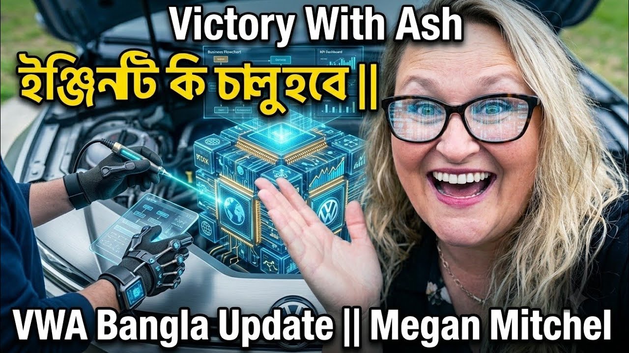 ইঞ্জিনটি কি চালু হবে || VWA Bangla Update || Megan Mitchell