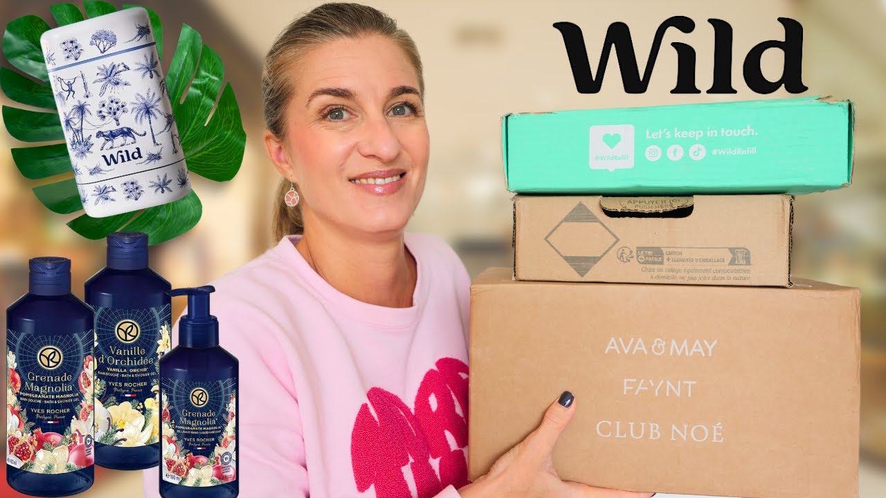 HAUL NOUVEAUTÉS 🎋 WILD, COLLECTION NOËL YVES ROCHER, COFFRETS BOUGIES AVA&MAY