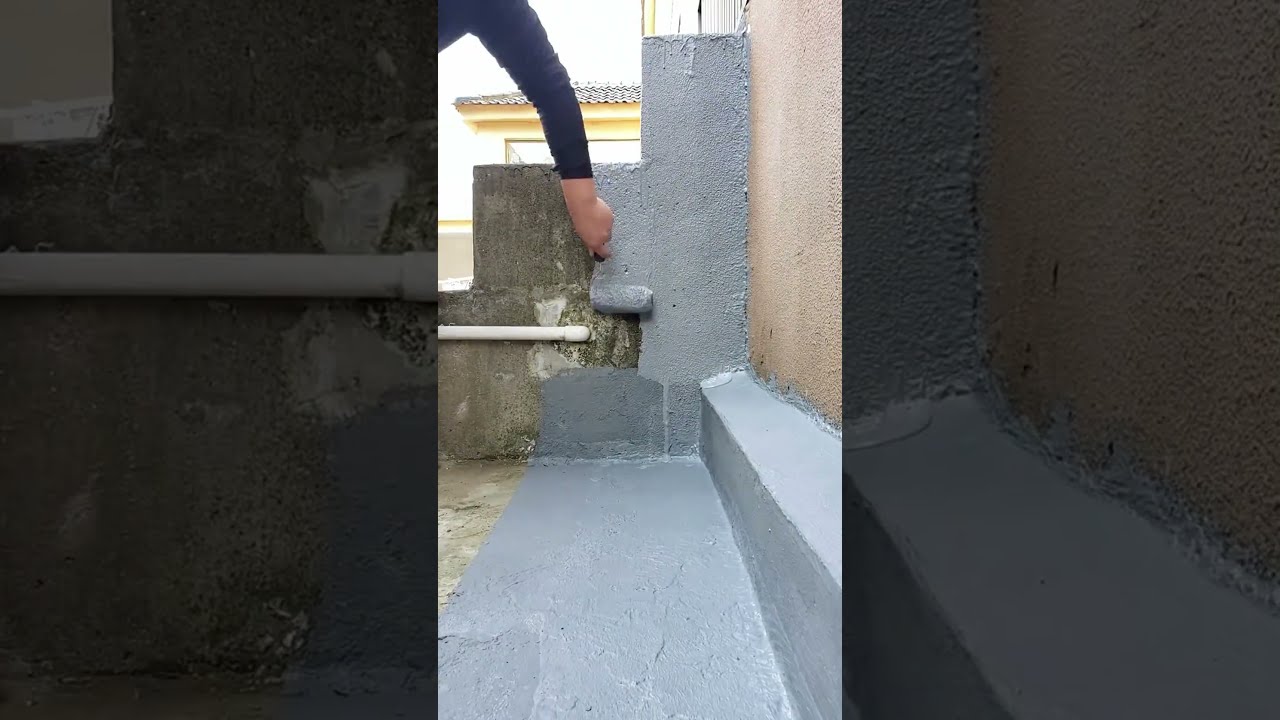 Elastomeric Waterproof Silicone Roof Coating Application!