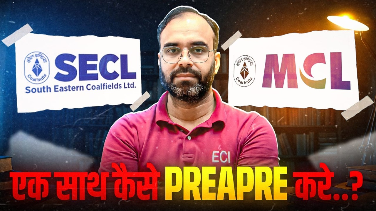 SECL (COAL INDIA) 2026  | SYLLABUS OUT | HOW TO PREPARE | #secl  #electrical #sureshsir
