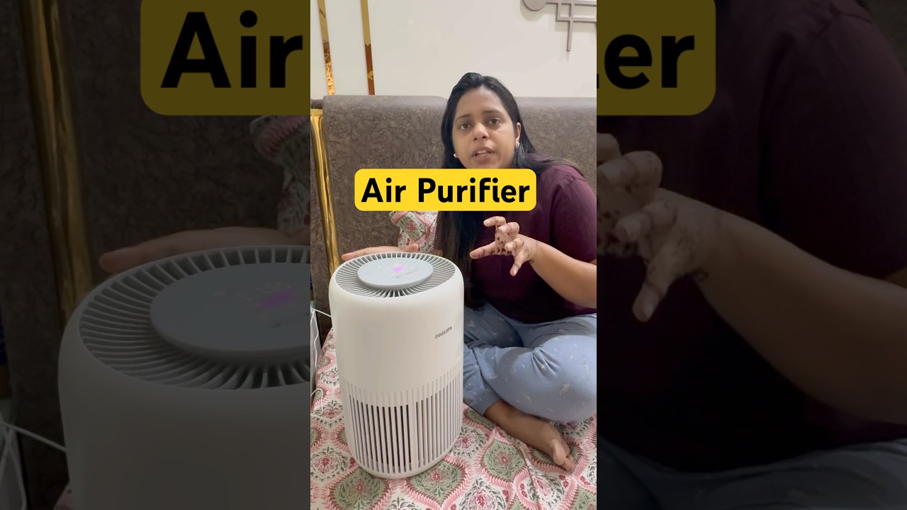 Using Philips Air Purifier in Night For Sleep, Costs Under ₹8,000