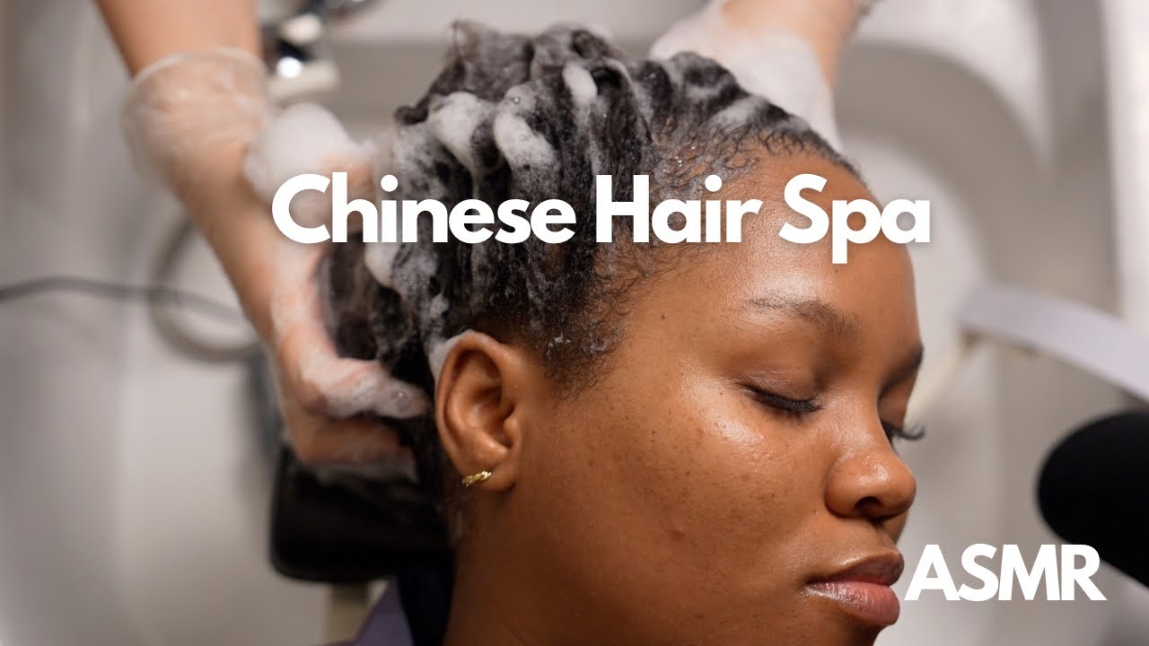 ASMR: ✨ ULTIMATE RELAXATION AT A CHINESE HAIR SPA | ASMR SCALP MASSAGE AND SHAMPOO SOUNDS 🫧
