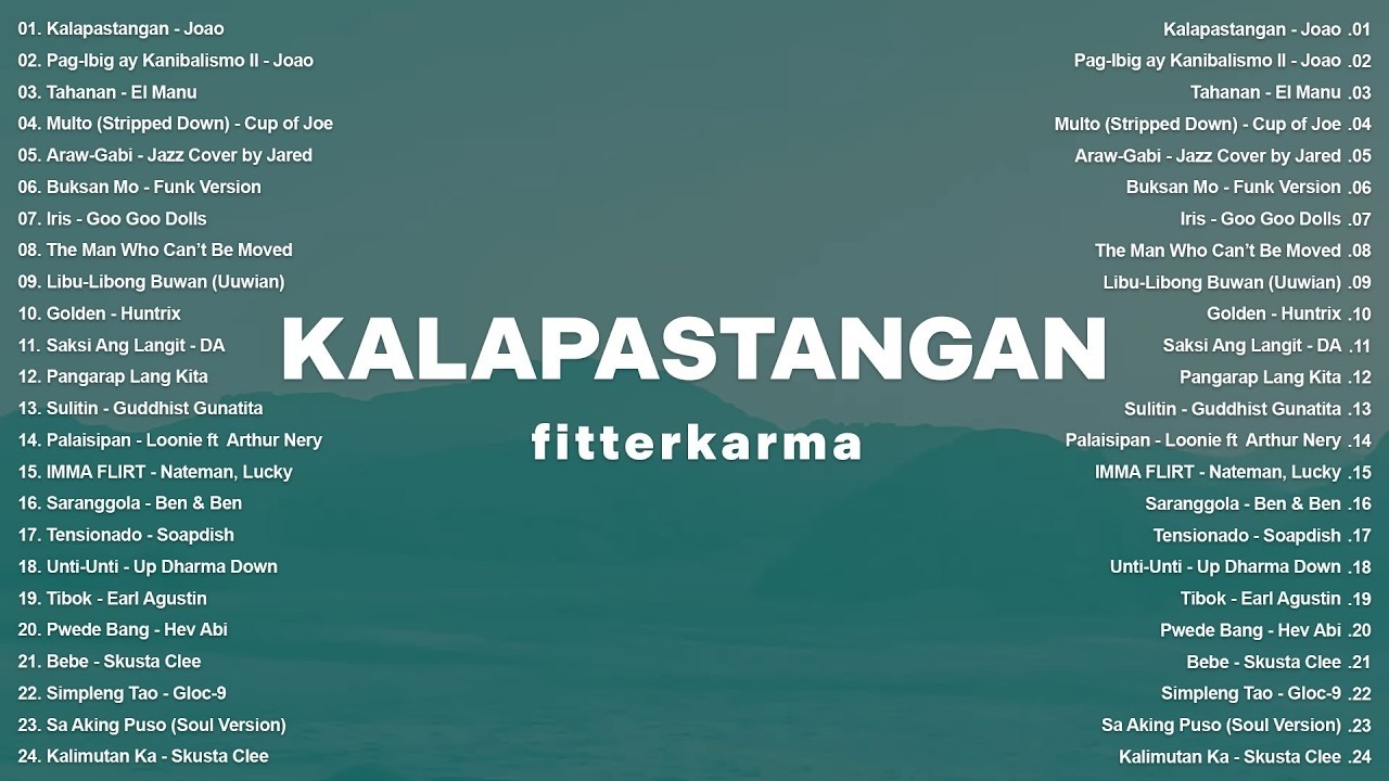 Kalapastangan - fitterkarma (Lyrics) | Best OPM Tagalog Love Songs 2026 | Philippines Trending Mix