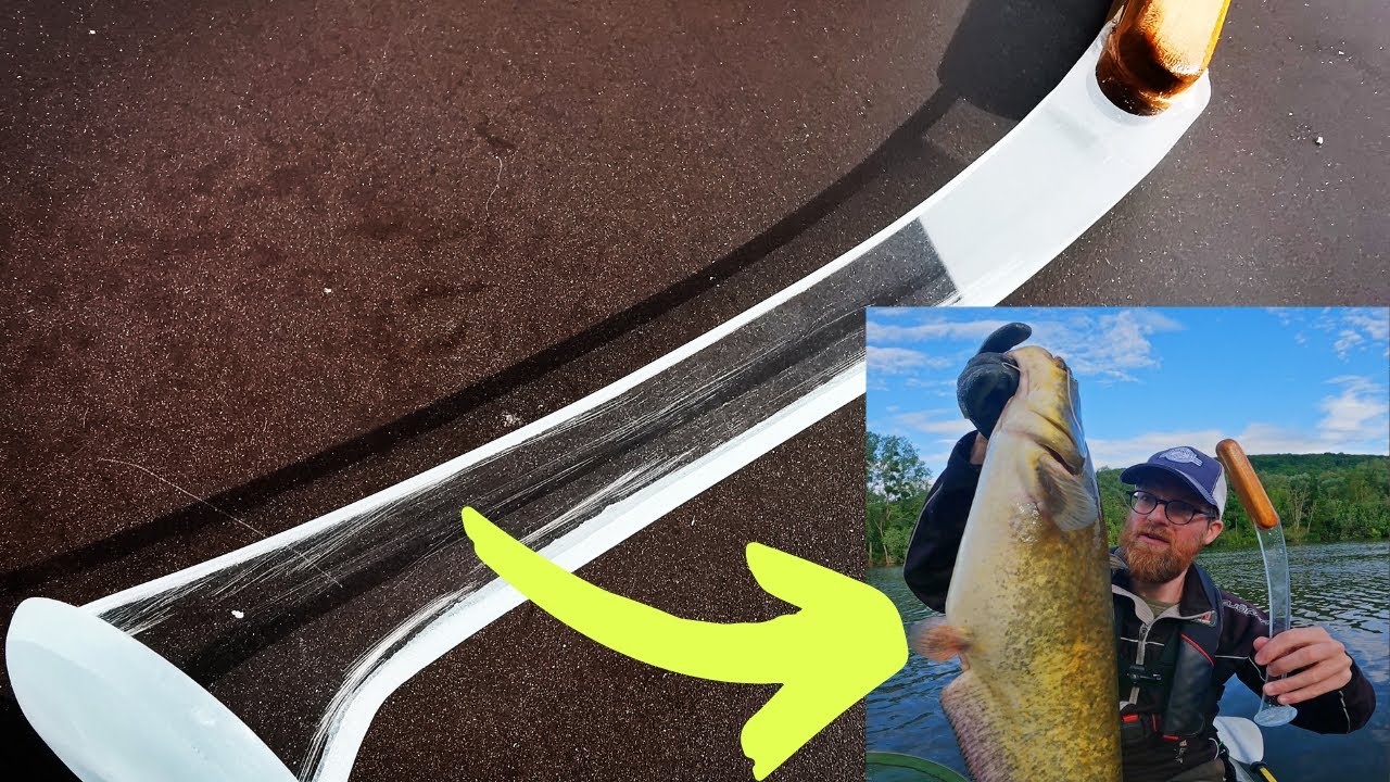 Je fabrique un CLONK TRANSPARENT et pêche le SILURE AVEC!