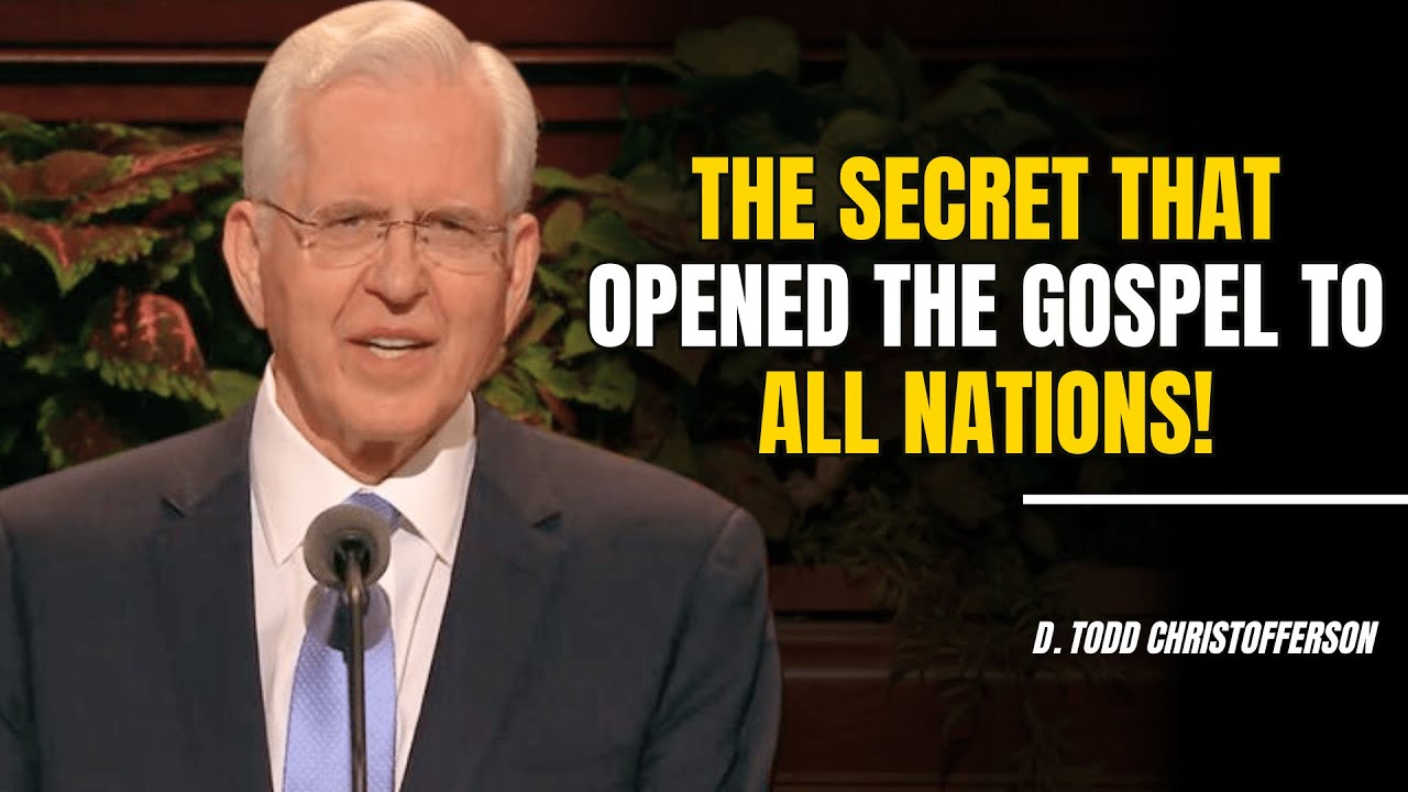 D. Todd Christofferson | Peter’s Three-Time Dream: The Secret That Opened the Gospel to All Nations!