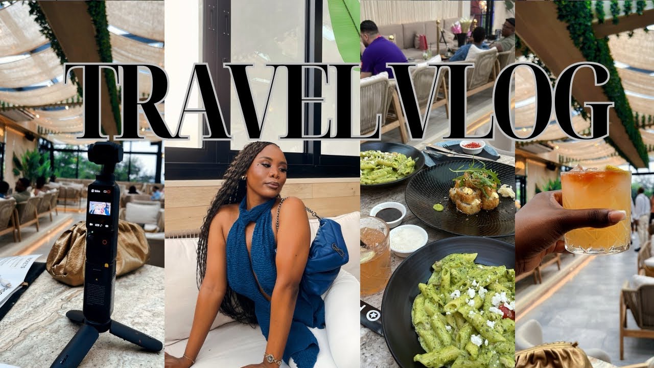 TRAVEL VLOG| Johannesburg Vlog+New hair +Late Lunch date +This and yap.