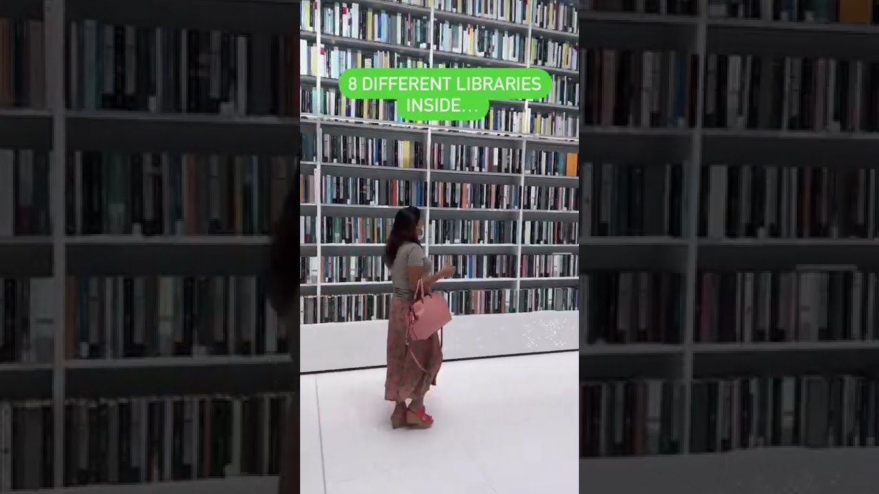 Dubai&rsquo;s New Library #visitdubai #indooractivity #free-things