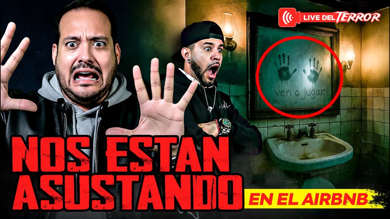 🔴 nos están asustando en nuestro Airbnb I Live