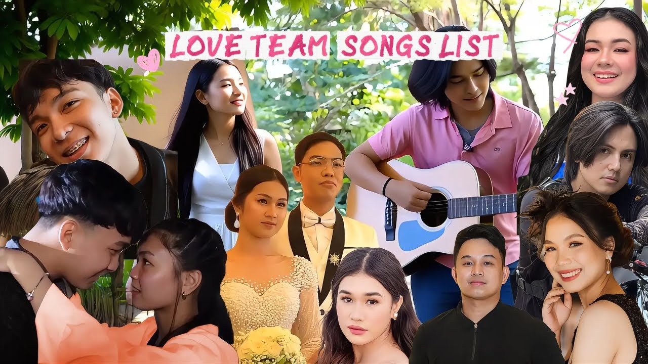 KALINGAP LOVE TEAM MUSIC VIDEO LIST 🎶🎵💛💜💙💗💓