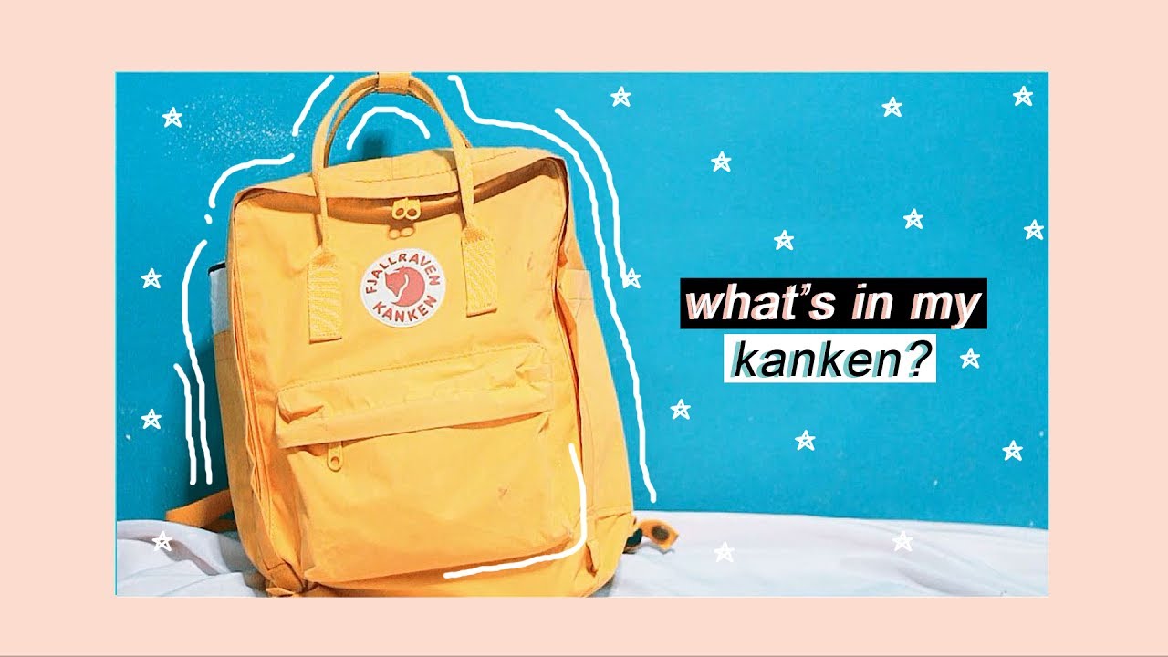 what's in my kanken? 🎒