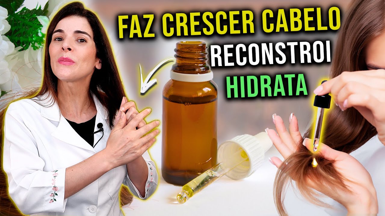ARGAN e JOJOBA Use para CRESCER CABELO, Diminuir a Oleosidade e Resconstruir os Fios