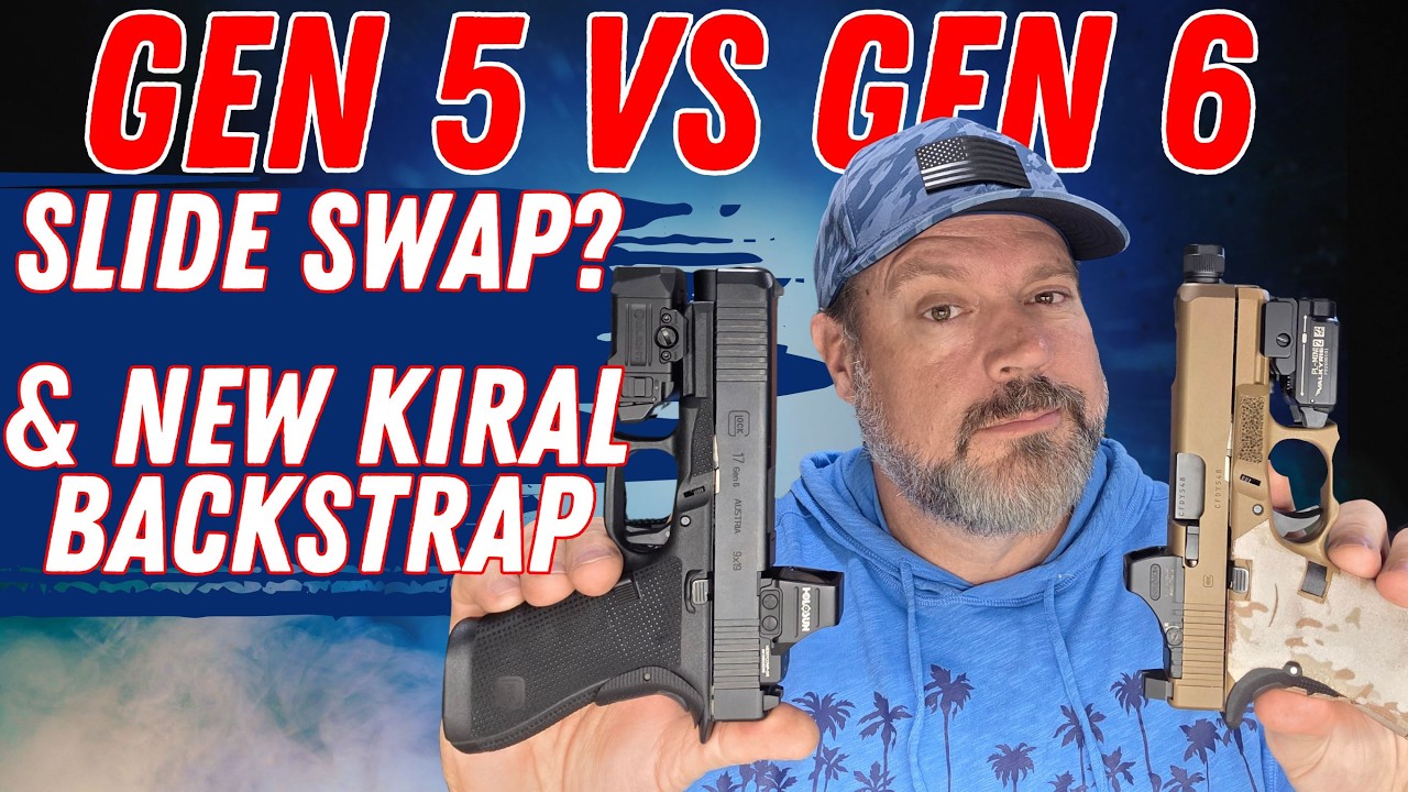 Gen 5 vs Gen 6 Slide Compatibility + Kiral Backstrap Install & Review