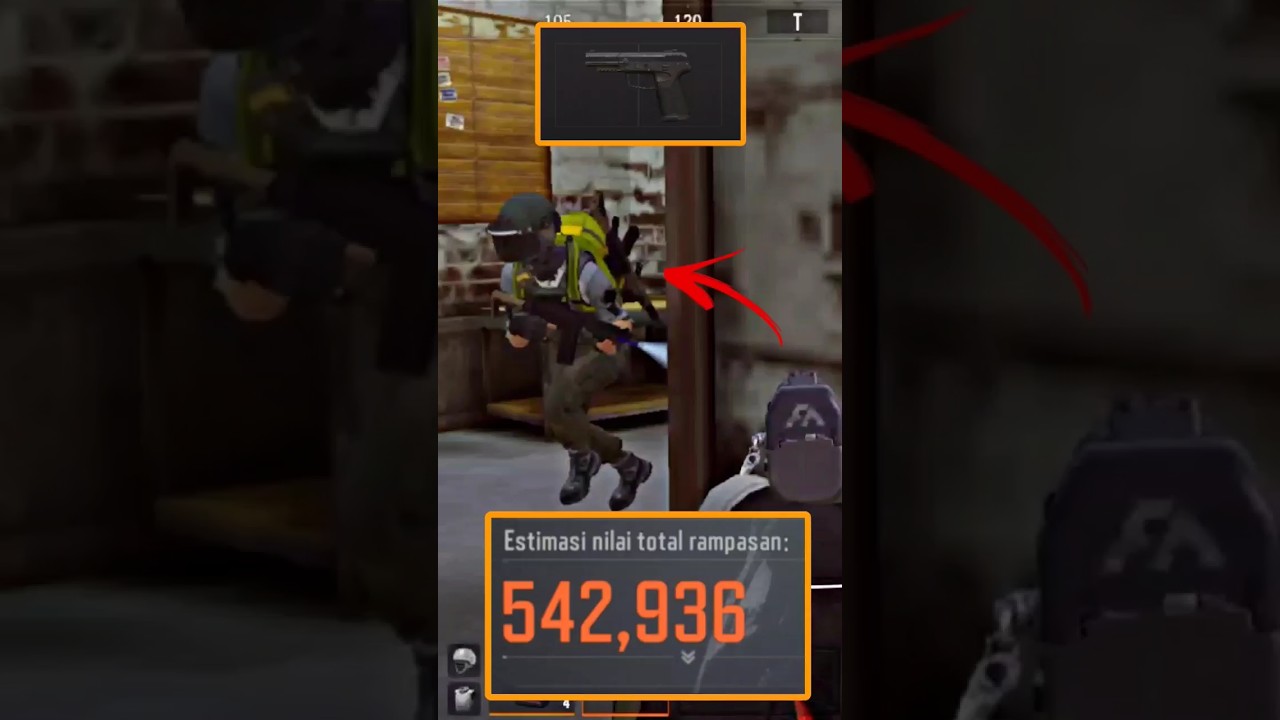 PISTOL F57 TIER 5 AMMO😁 #arenabreakout