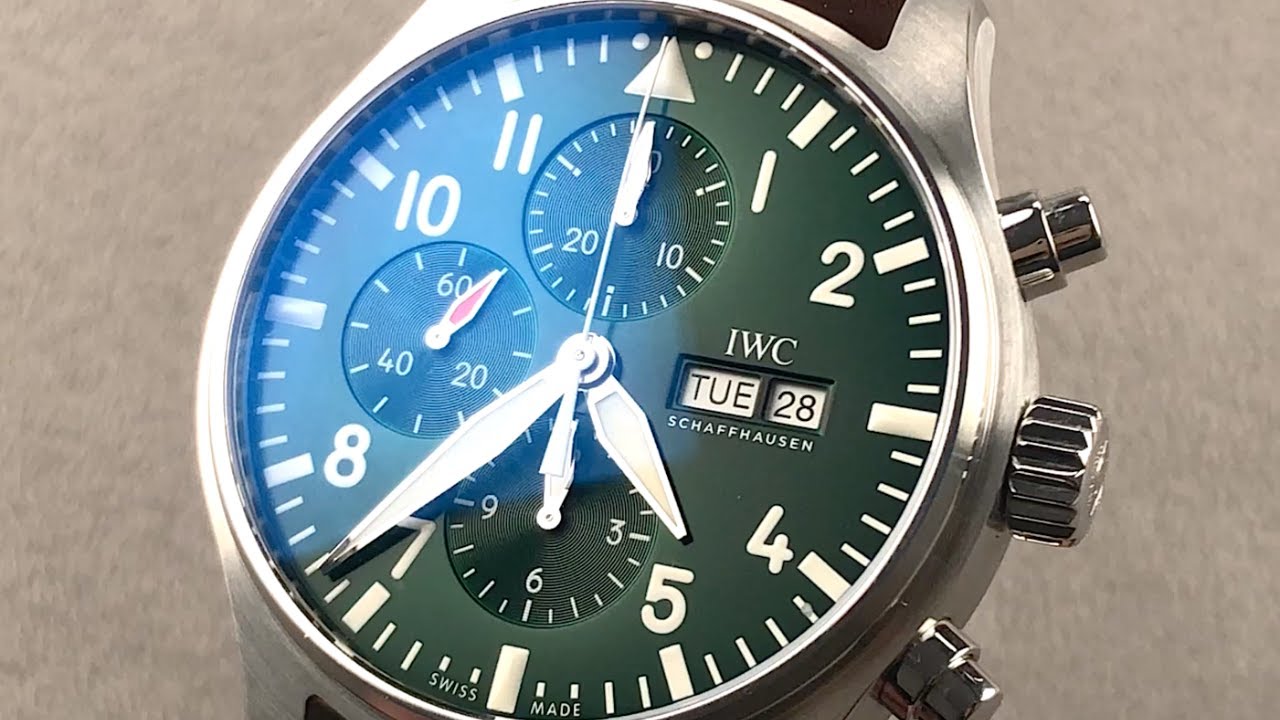 IWC Pilot's Chronograph Racing Green Limited Edition IW3777-26 IWC Watch Review