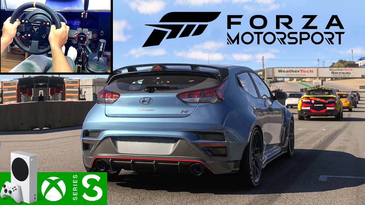 COMO ESTÁ RODANDO NO XBOX SERIES S DE VOLANTE - FORZA MOTORSPORT