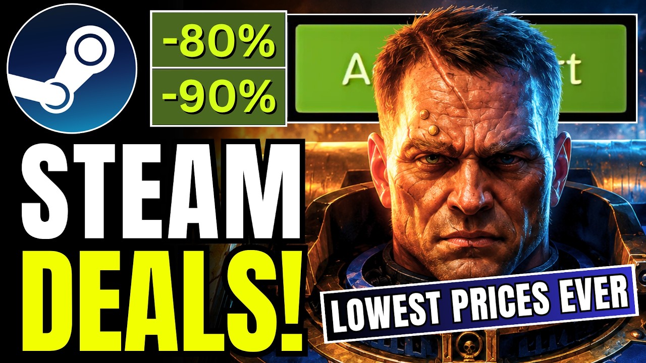 БЕЗУМНЫЕ скидки в Steam уже здесь! 15 игр по исторически низким ценам!