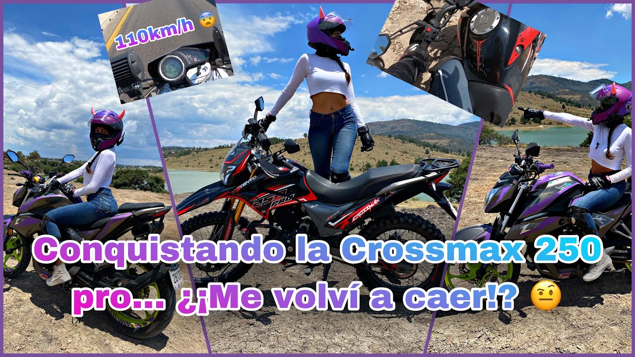 Conquistando la Crossmax 250 pro… ¿¡Me volví a caer!? 🤨