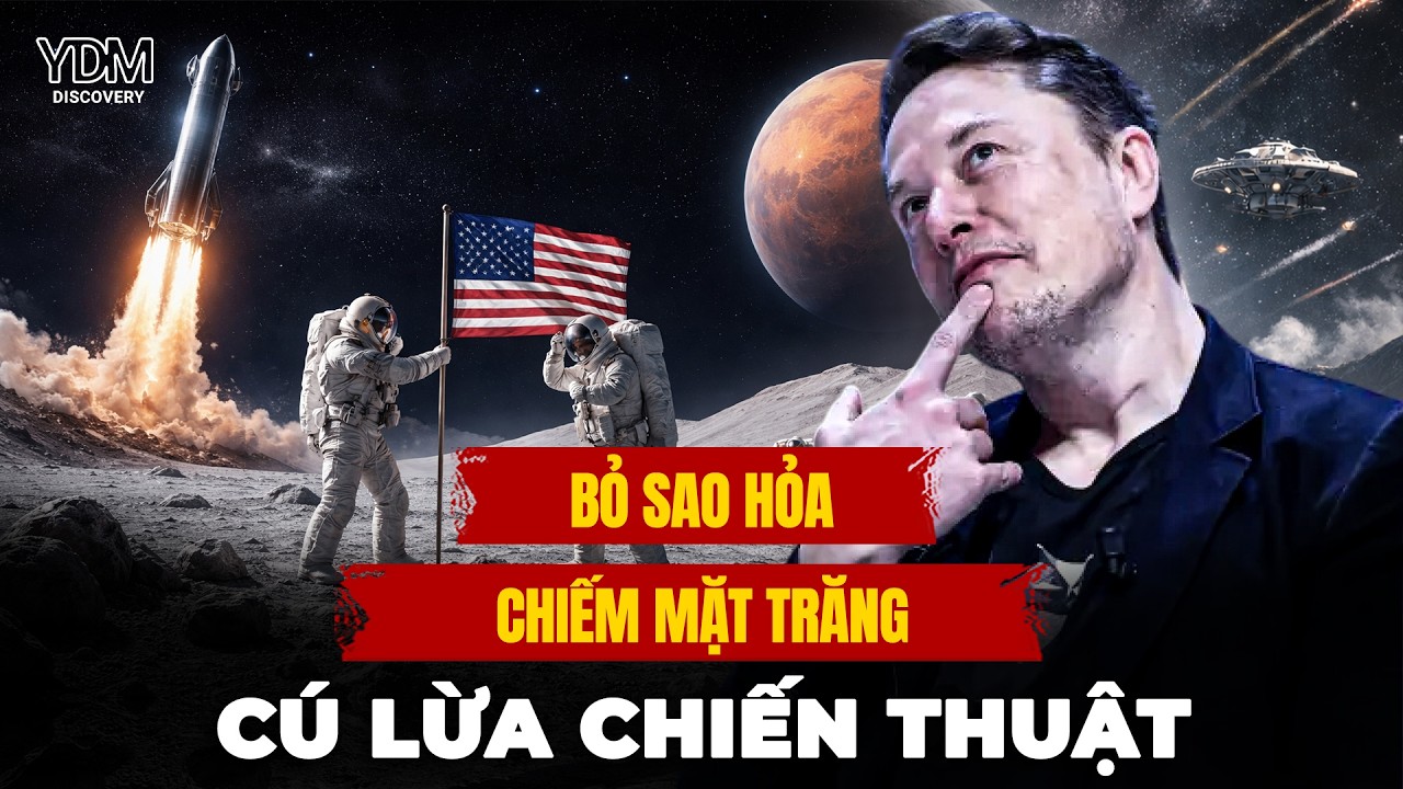 [GIẢI MÃ] Musk Bỏ Sao Hỏa: Nước Cờ Thâu Tóm 
