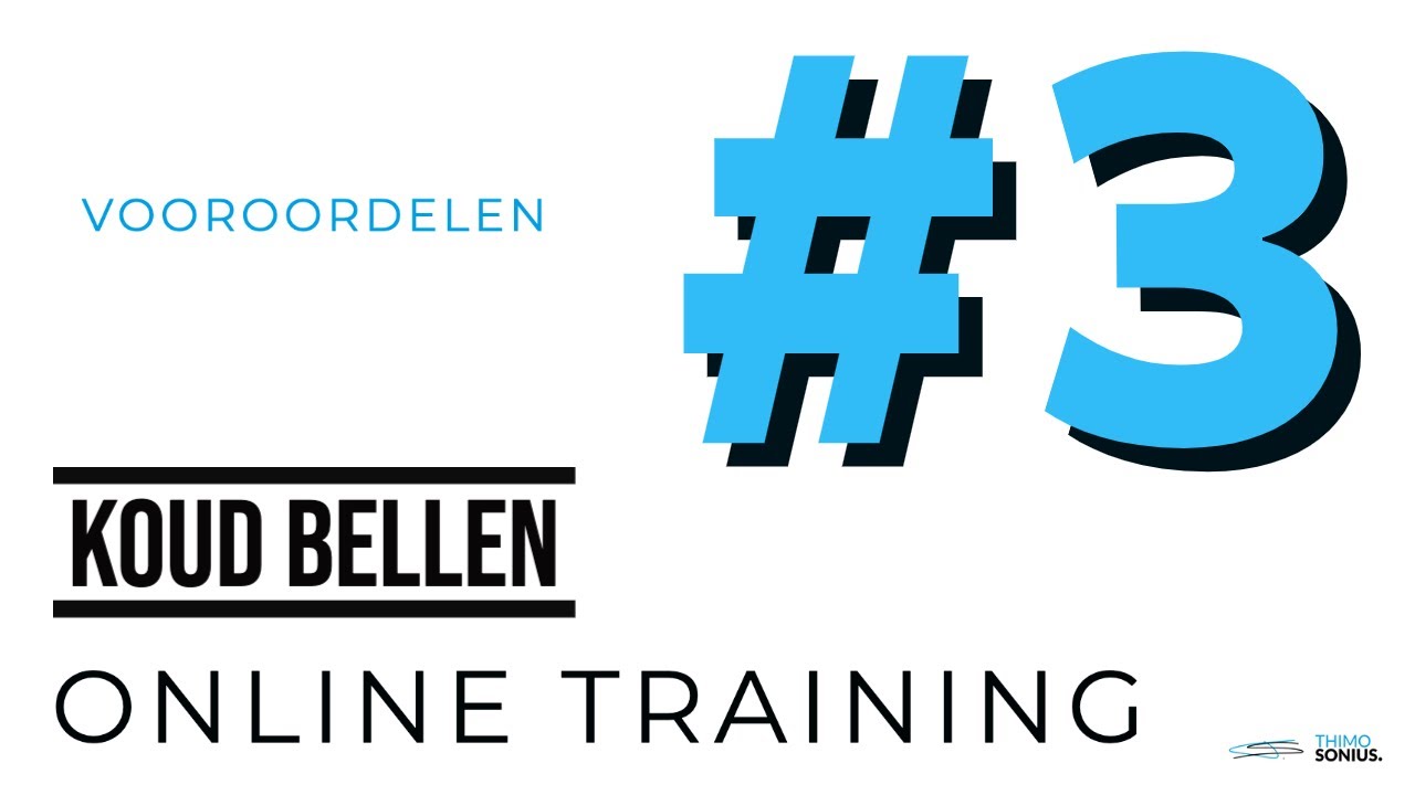 De vooroordelen over koud bellen - Online Training Koud Bellen