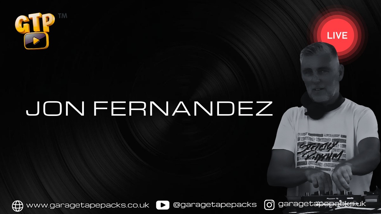 🔴 Jon Fernandez – New Soulful, Funky & Disco House LIVE | Garage Tape Packs™ | 2026