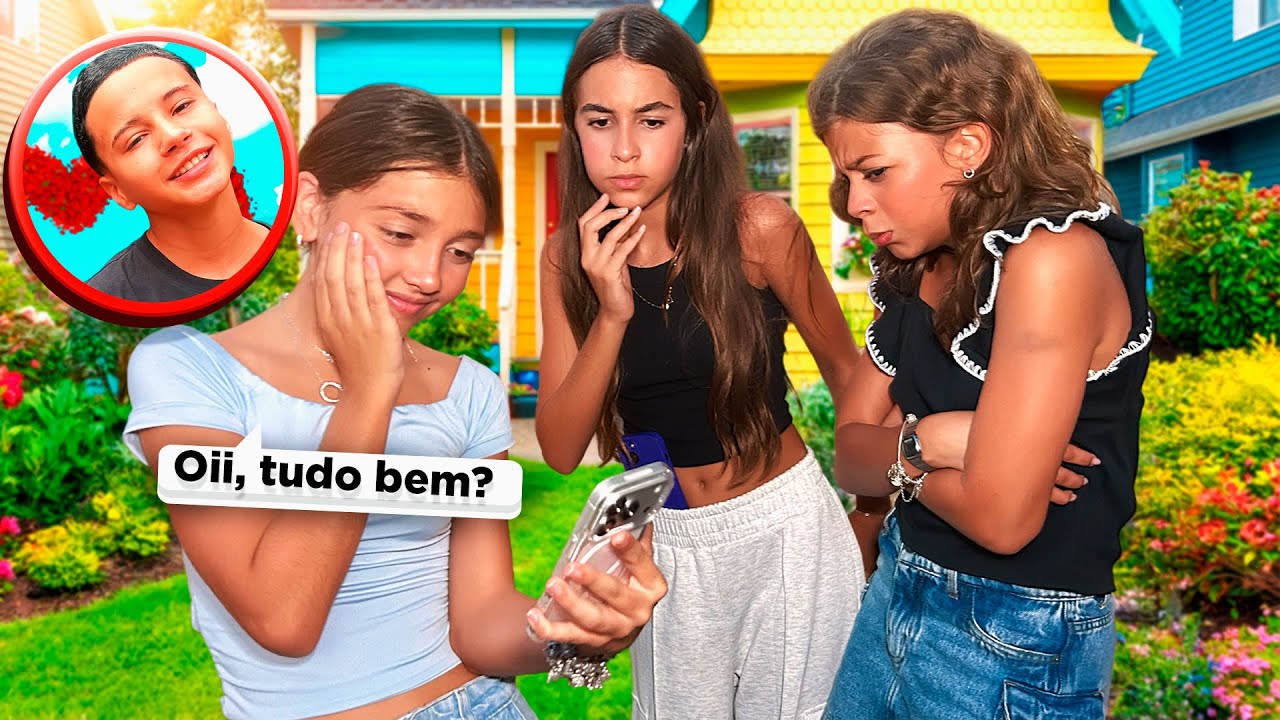 ESPIONEI A LARA CONVERSANDO COM O JP ESCONDIDA •Jamine Dutra•