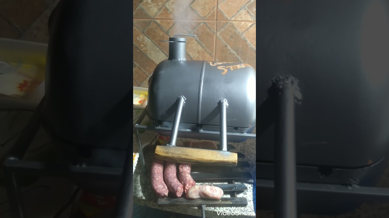 Mini churrasqueira bafo