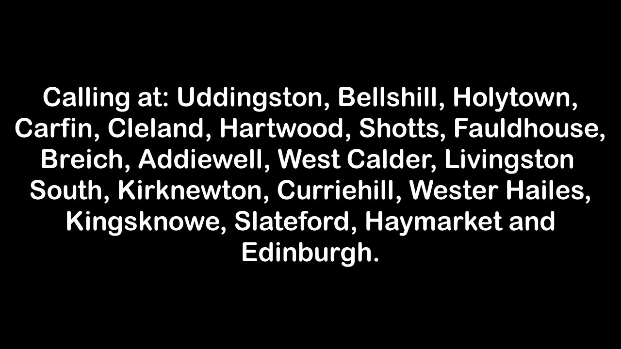 Glasgow Central Announcements 18/02/2020