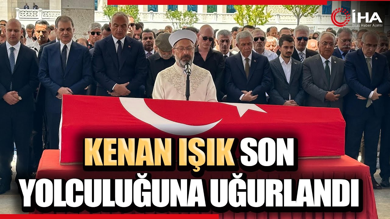 Kenan Işık Ankara’da Son Yolculuğuna Uğurlandı