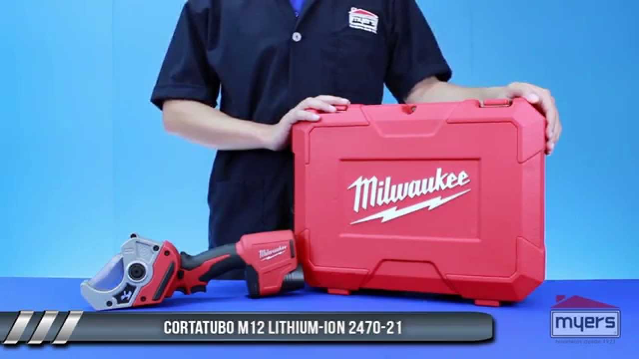 CORTAR TUBOS ELECTRICO RECARGABLE