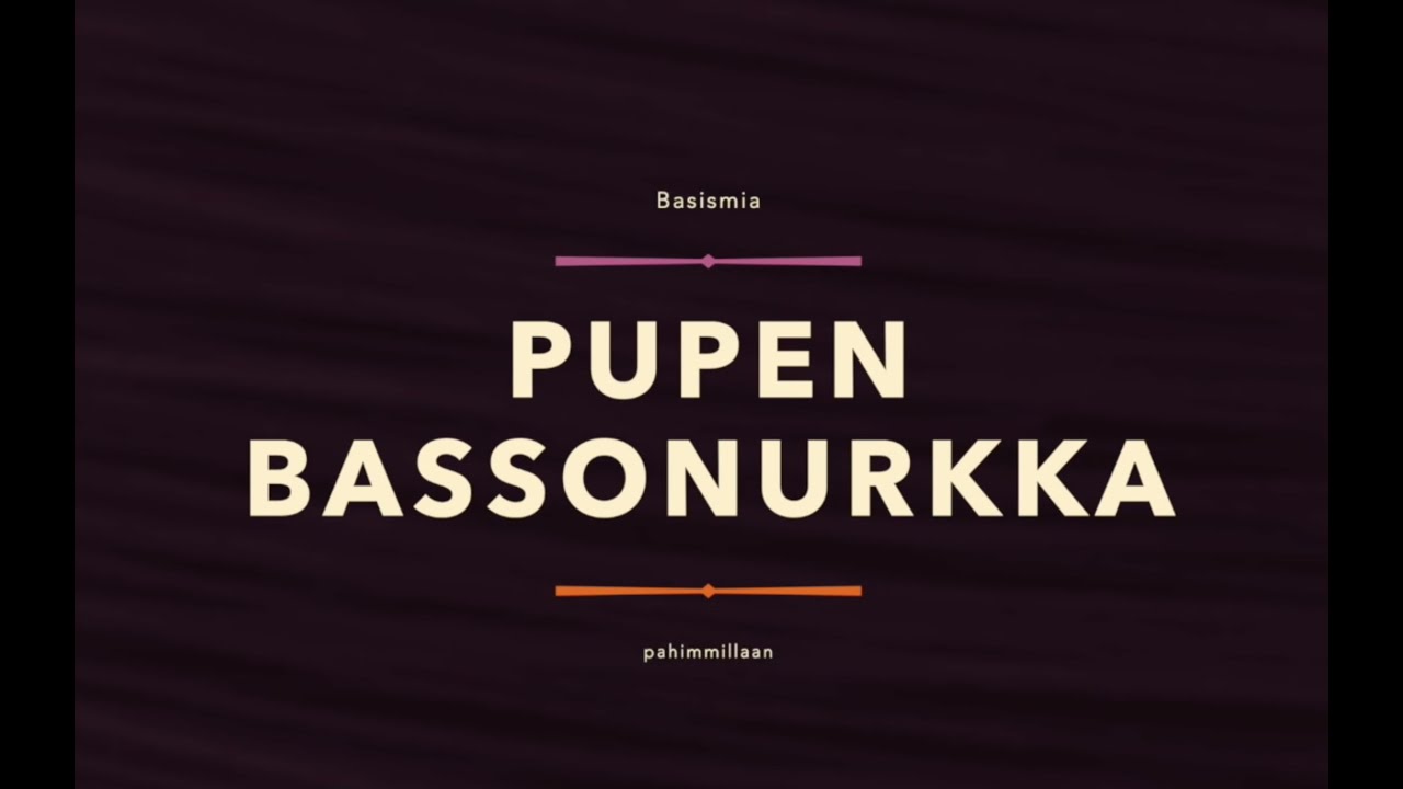 Pupen Bassonurkka: Puppe haastattelussa Rovaniemen Musiikkikirjastossa