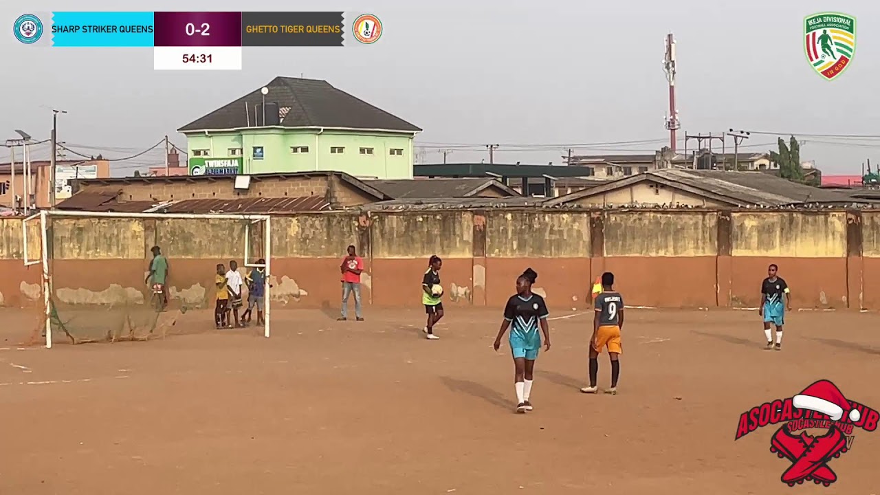 2ND HALF: SHARP STRIKERS QUEEN Vs GHETTO TIGER QUEEN