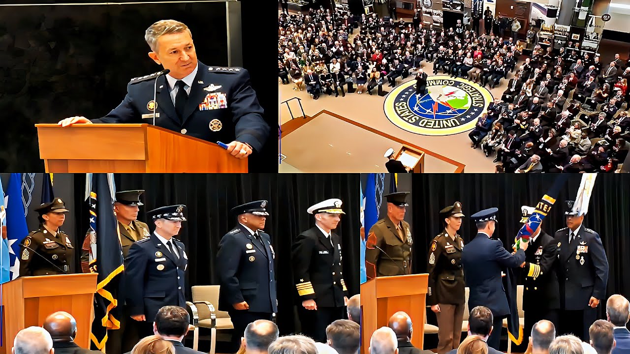 LIVE: U.S. Strategic Command (USSTRATCOM) Change of Command Ceremony.
