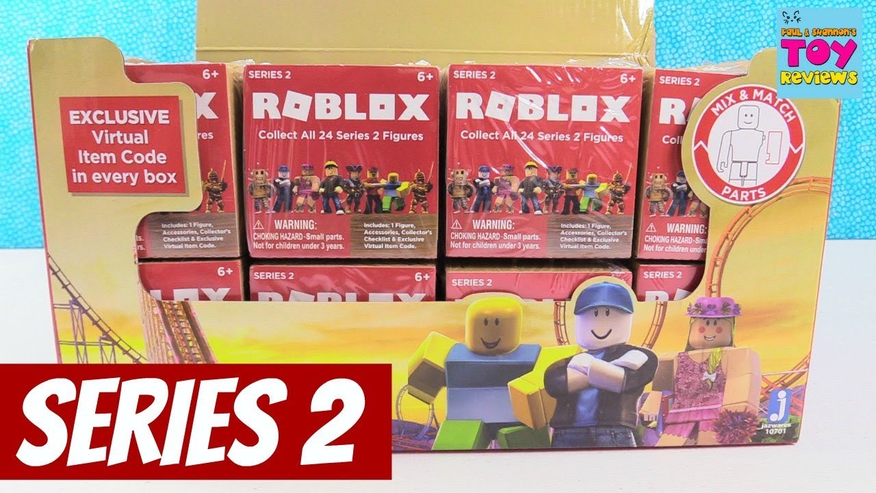 Roblox Series 2 Figures Full Case Opening Toy Review Game Blind Bag | PSToyReviews