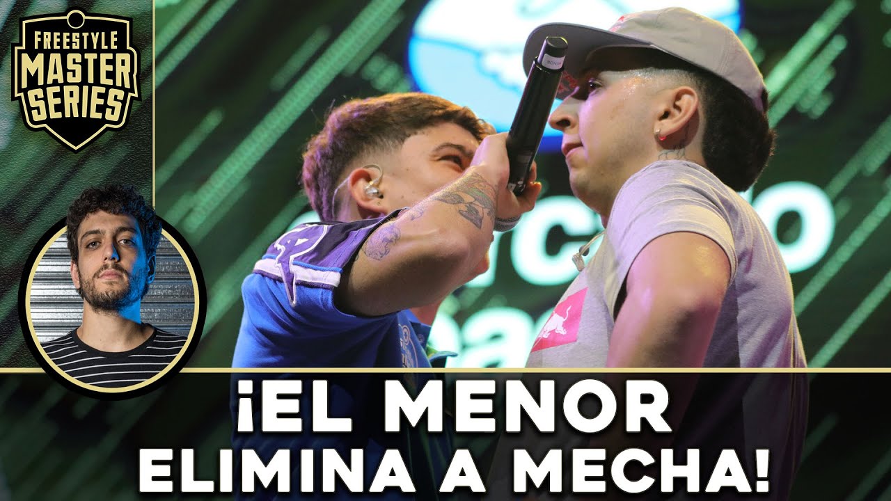 ¡EL MENOR VS MECHA! ¡FREESTYLE DE ALTO VUELO! - FMS INTERNACIONAL 2024