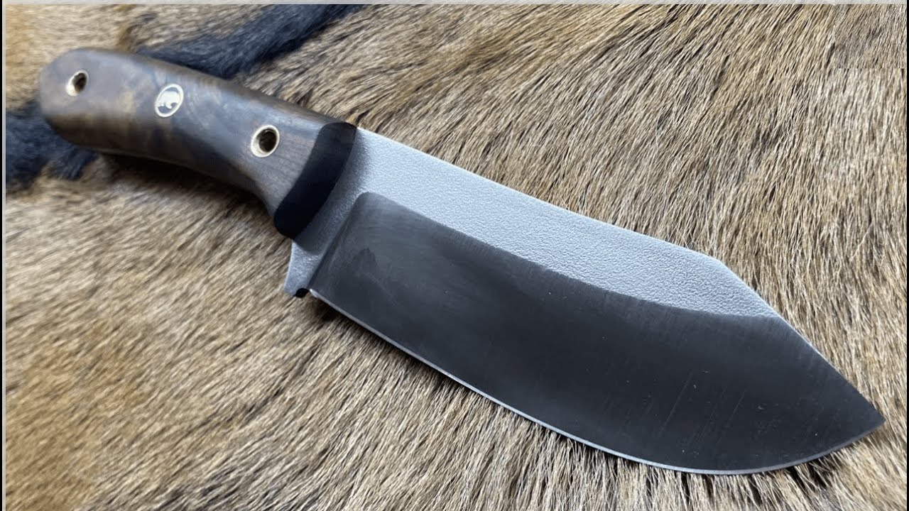 N690 ÇELİKTEN BUSHCRAFT KAMP BIÇAĞI YAPIMI (HOW TO MAKE A BUSHCRAFT CAMPING KNIFE FROM N690 STEEL)