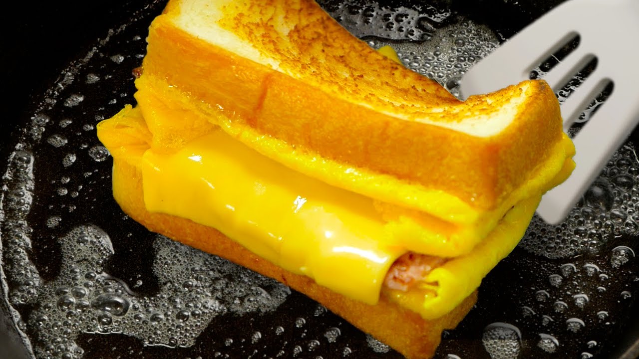 Bacon Cheese Toast - Egg Toast - Egg Sandwich - Easy Recipe