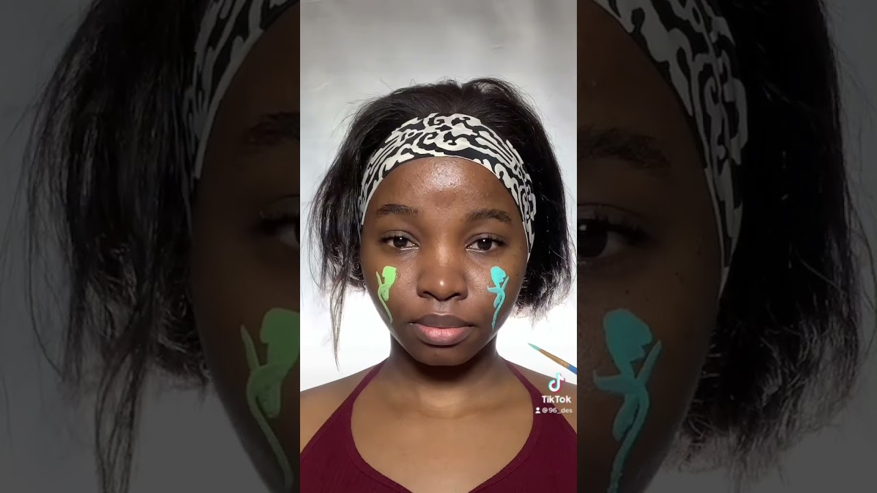 Turtle body paint transformation #shorts #makeup #bodypaint