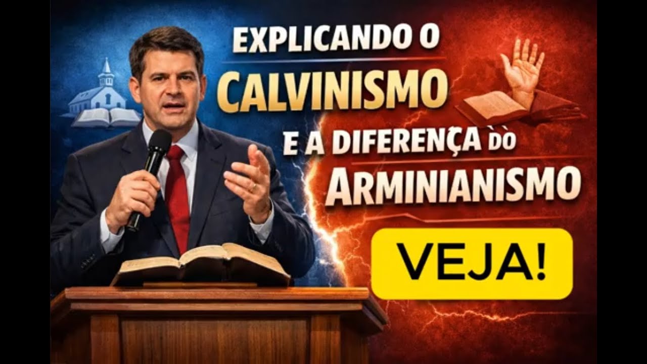 Diferença entre Calvinismo e Arminianismo.
