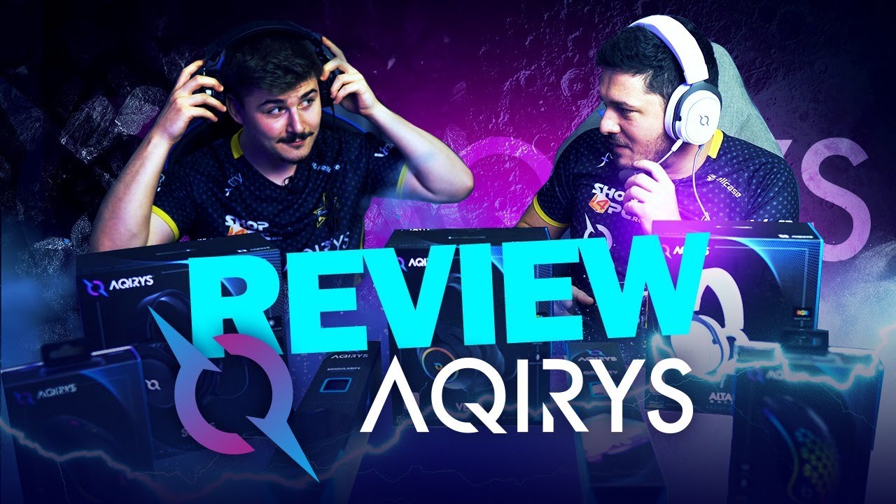 Ce periferice de la AQIRYS prefera echipa allStars Gaming? cu White & RENNE